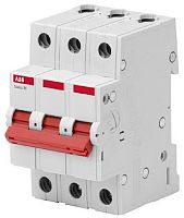Выключатель нагрузки (мини-рубильник) ABB Basic M BMD51325 3п 25A тип AC картинка